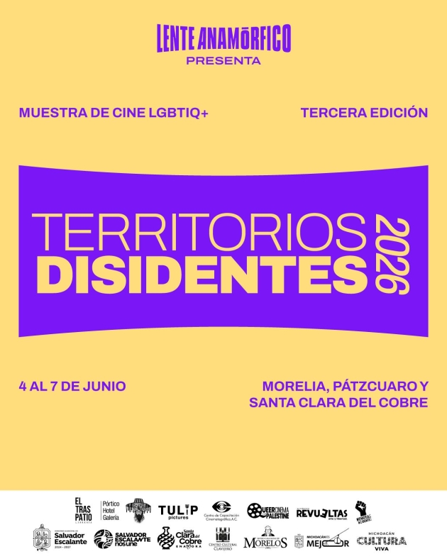 Se presenta  la tercera Muestra de Cine “Territorios Disidentes” sobre Diversidad Sexual en el Clavijero 