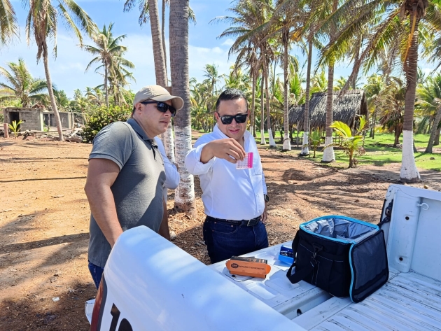 SSM verifica calidad de las playas en la Costa Michoacana 