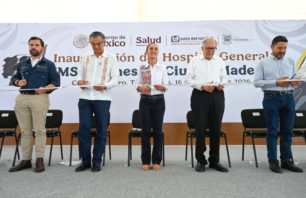 Desde el inicio del gobierno de la Presidenta Claudia Sheinbaum se han inaugurado 32 hospitales en todo el País 