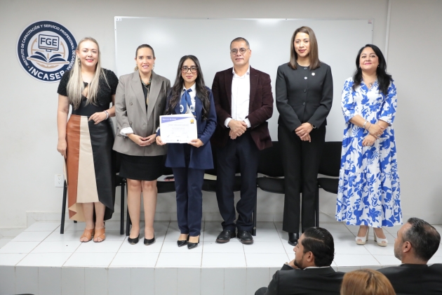 Fortalece FGE capacidades de su personal con Diplomado en Psicología Forense 