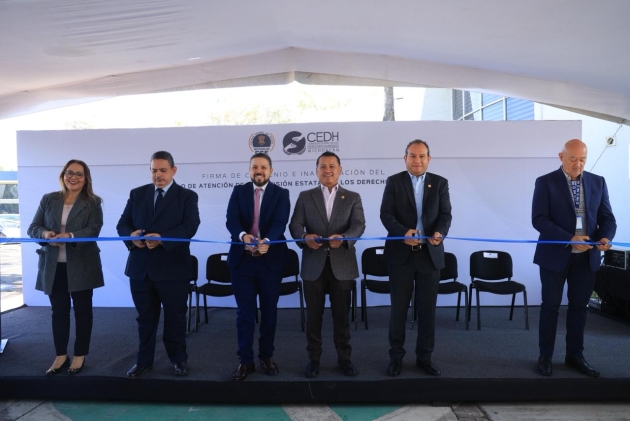 FGE y CEDH  firman convenio de colaboración e inauguran Módulo de Atención 