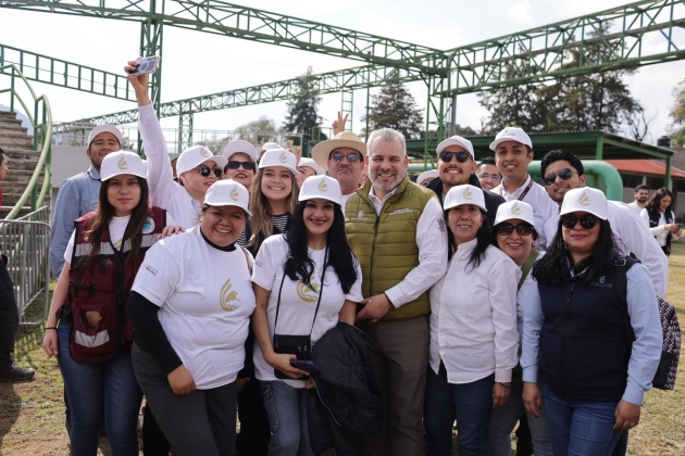 Arrancan Bedolla y Conagua rehabilitación de 3 plantas tratadoras para sanear el lago de Pátzcuaro 