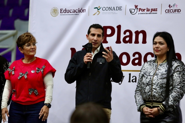 Uruapenses se activan junto a Rommel Pacheco en el marco del Plan Michoacán 