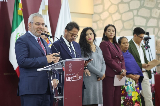Agua garantizada para 300 mil morelianos; Ramírez Bedolla anuncia nueva planta potabilizadora de 500 mdp 