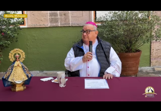 El Arzobispo de la Arquidiócesis de Morelia Monseñor Carlos Garfias Merlos Ofrece su Mensaje Con Respecto Del  Primer Domingo de Adviento